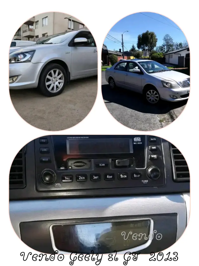 Auto Geely SL 2013 plateado - 1