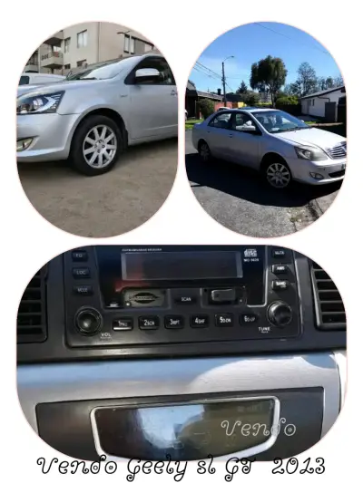 Auto Geely SL 2013 plateado - miniatura 1