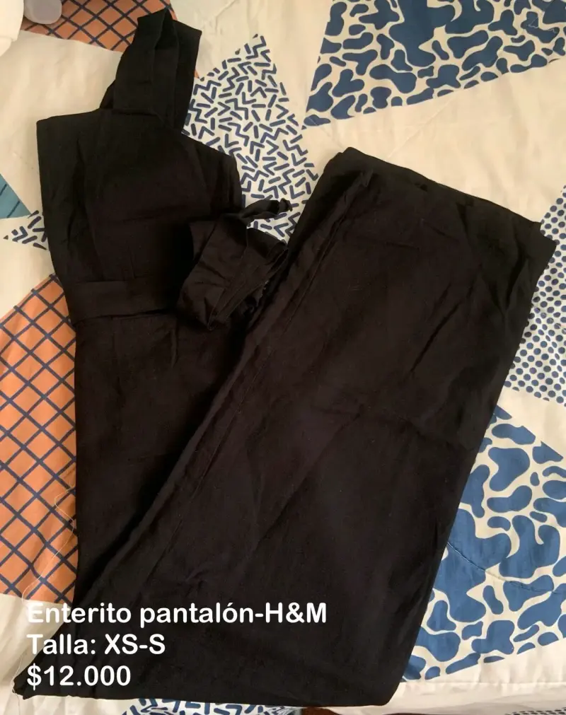Enterito pantalón negro H&M - 1
