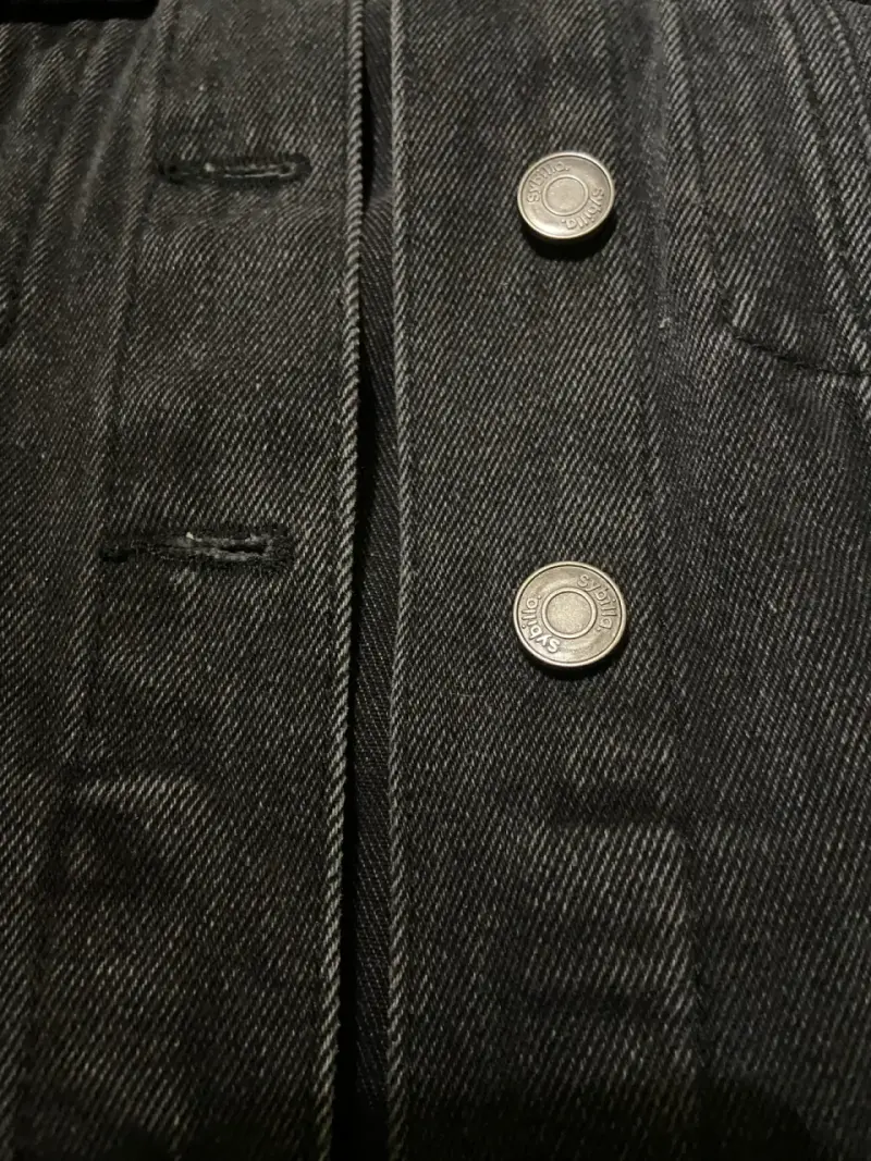 Chaqueta de mezclilla gris | Excelente estado - 2