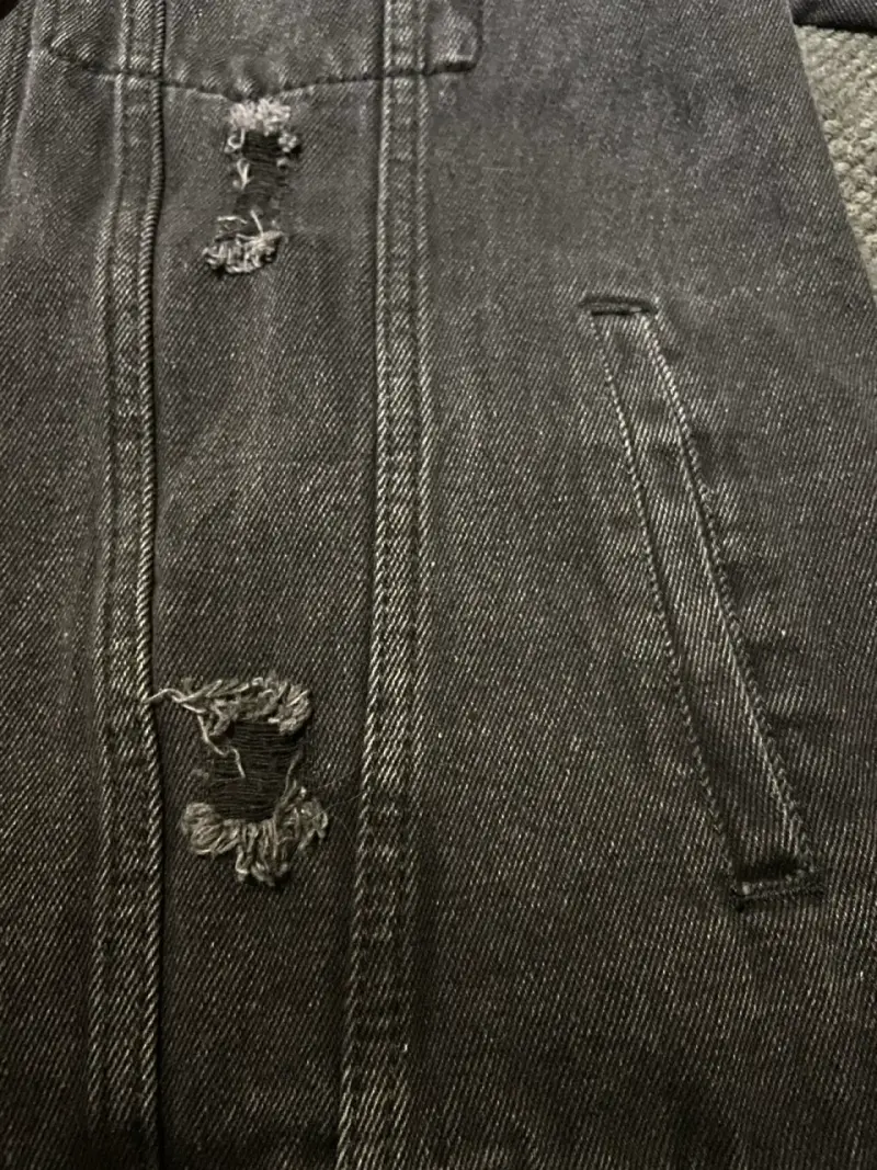 Chaqueta de mezclilla gris | Excelente estado - 4