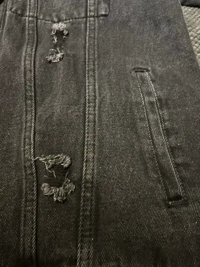 Chaqueta de mezclilla gris | Excelente estado - miniatura 4