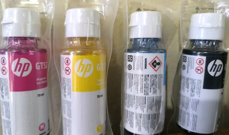 Botellas de tinta HP GT52 y GT53 - 2