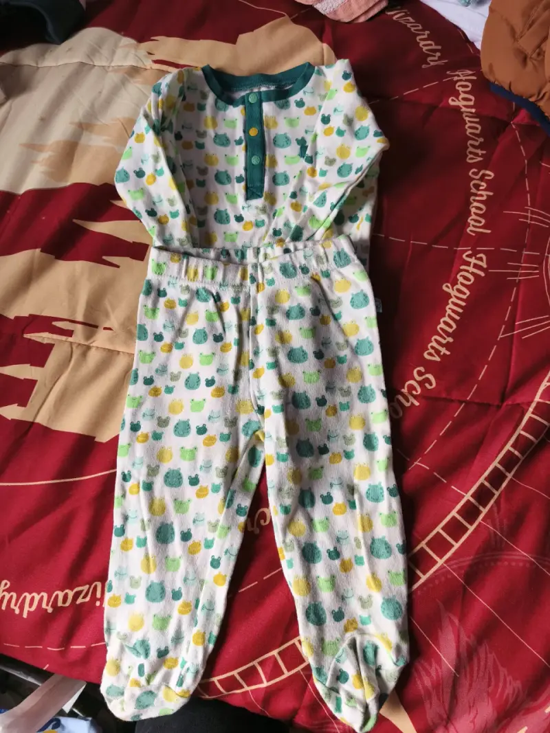 Pijama enterito bebé estampado - 1