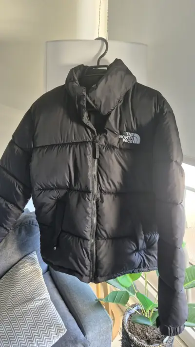 Parka negra TNF talla L - miniatura 1