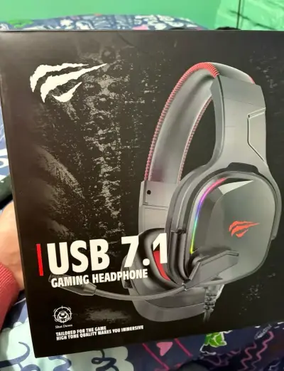 Audífonos gaming USB 7.1 - miniatura 1