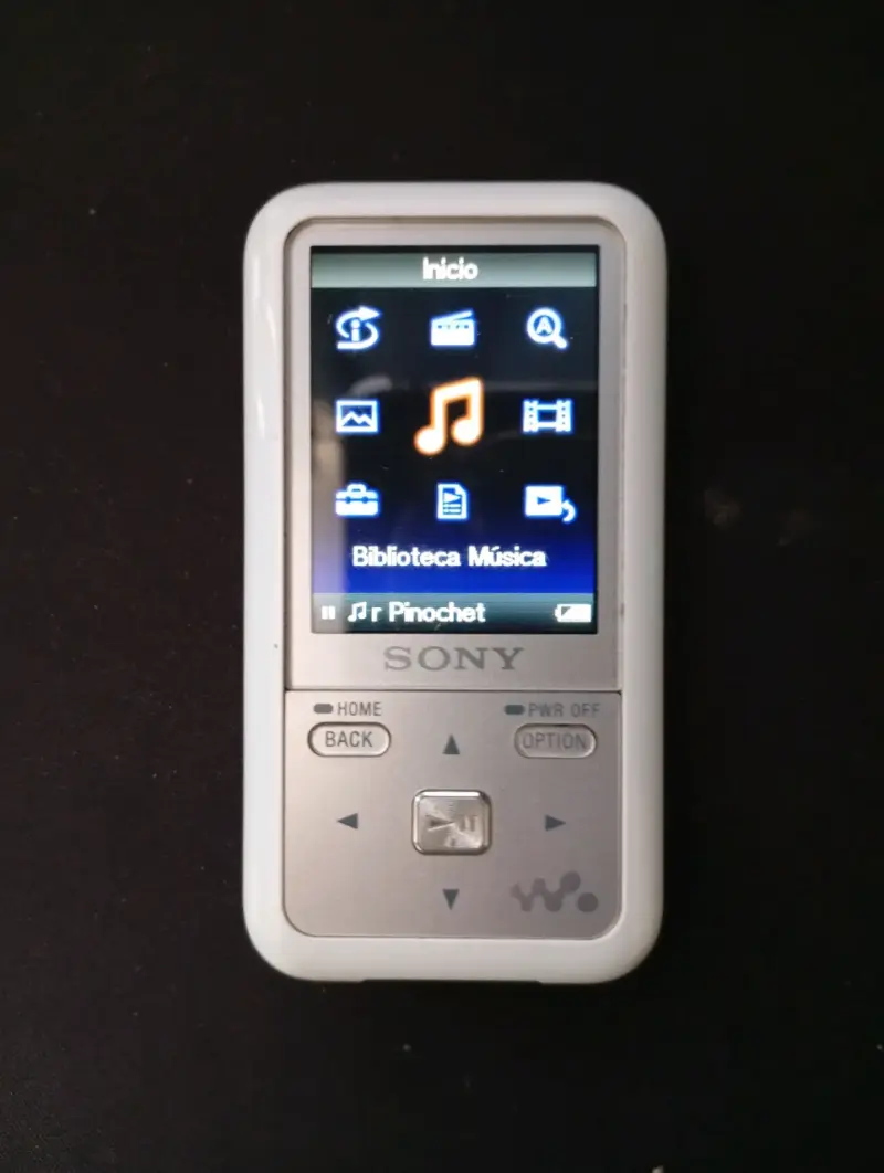 Reproductor MP3 Sony blanco - 1