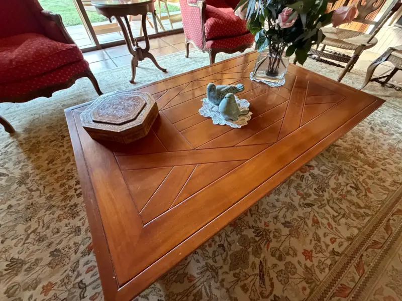 Mesa de centro de madera elegante - 3