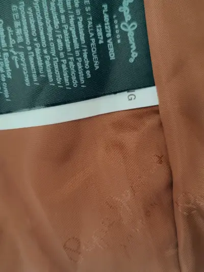Chaqueta cuero color caramelo - miniatura 4