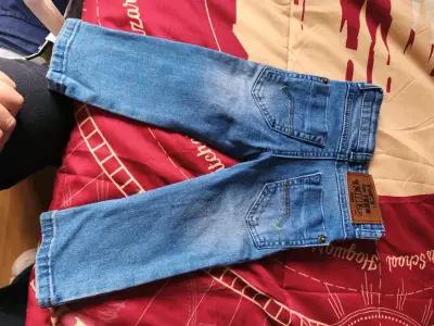 Jeans azul para niños - miniatura 3