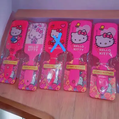 Cepillo Hello Kitty rosa - miniatura 1