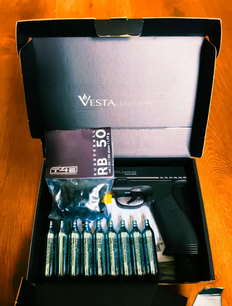 Pistola de defensa CO2 Vesta PDW50 - 3
