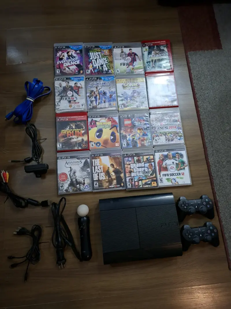Consola PS3 con juegos y mandos - 3