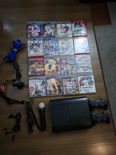 Consola PS3 con juegos y mandos - miniatura 3