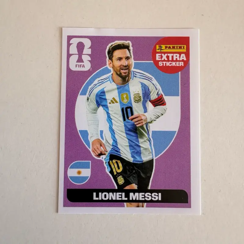 Lionel Messi Extra Sticker Base - 1