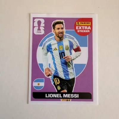 Lionel Messi Extra Sticker Base - miniatura 1