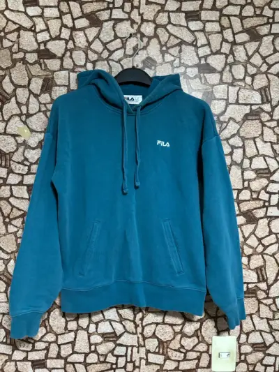 Polerón con capucha azul FILA - miniatura 1