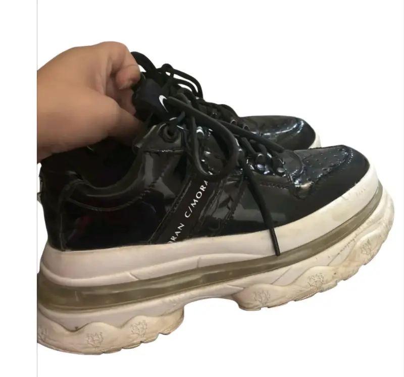 Zapatillas cmoran 37 plataforma - 2
