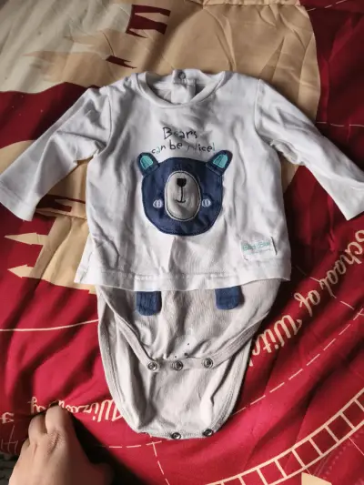 Body bebé con diseño de oso - miniatura 1