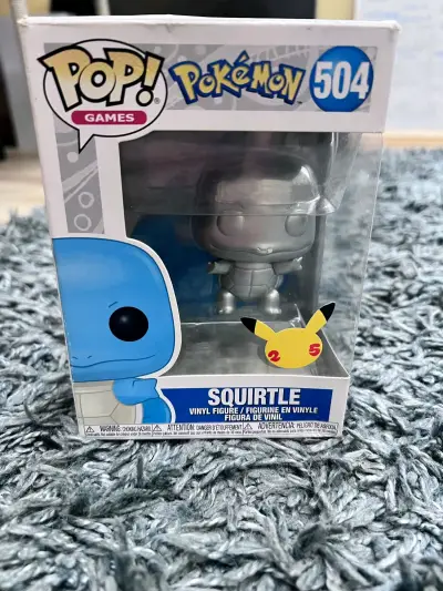 Funko Pop Pokémon Squirtle - miniatura 1