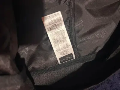 Mochila negra JanSport - miniatura 3