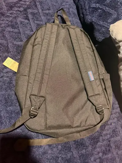 Mochila negra JanSport - miniatura 4