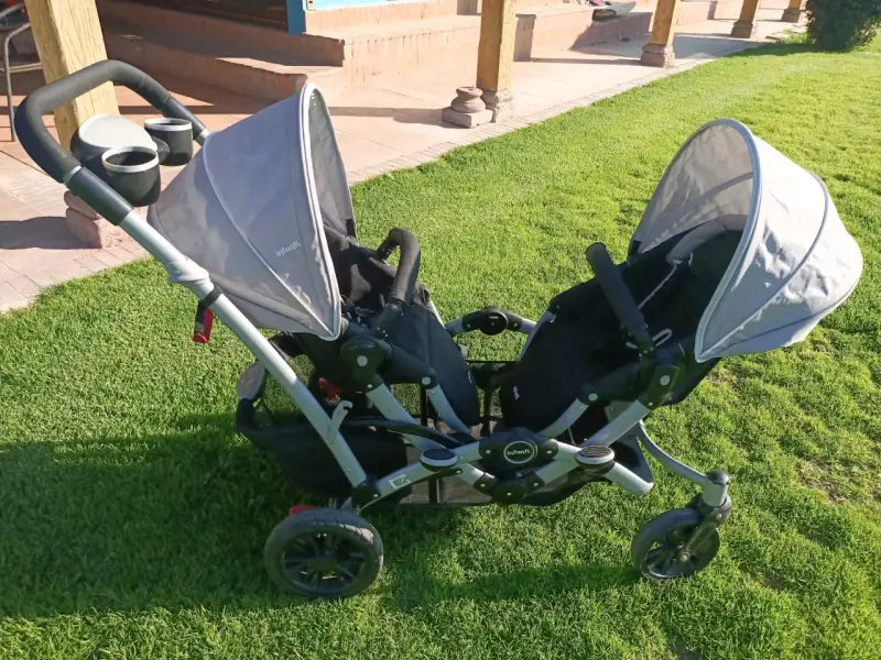 Coche doble para bebé Infanti duo ride - 1