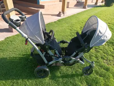 Coche doble para bebé Infanti duo ride - miniatura 1