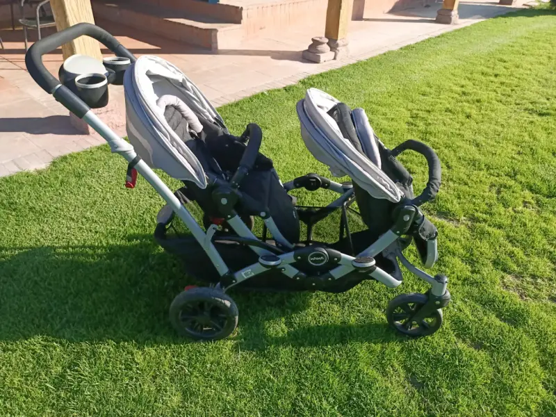 Coche doble para bebé Infanti duo ride - 2