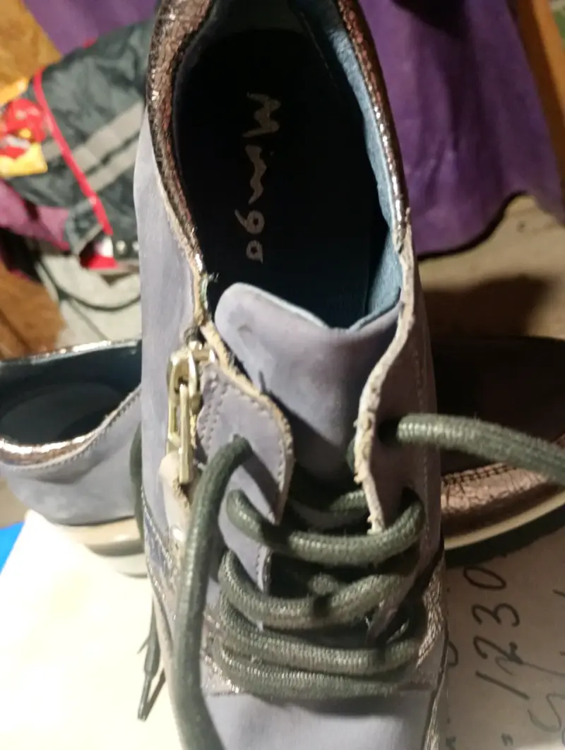 Zapatos con diseño y detalles dorados, mingo - 4
