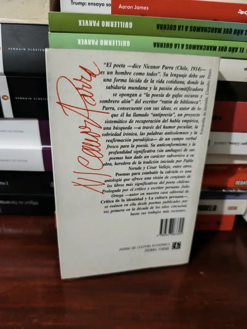 Libro Poemas de Nicanor Parra - 4