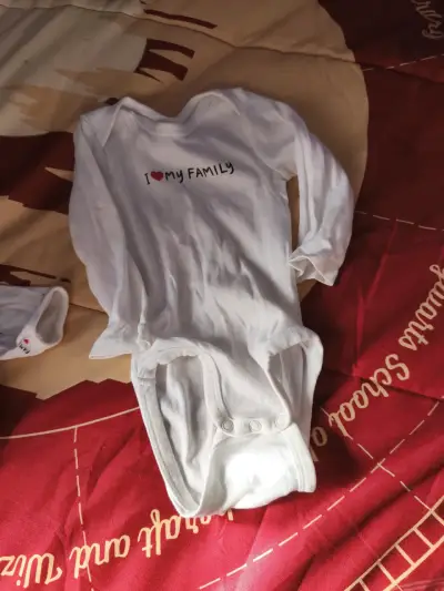 Set ropa bebé "I love my family" - miniatura 3