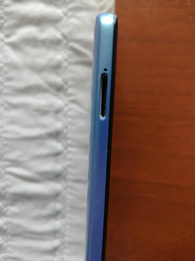 Celular Motorola azul - 3