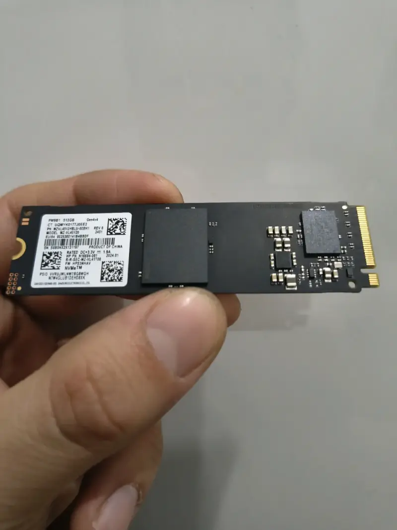 SSD NVMe 512GB Gen4 SAMSUNG - 1