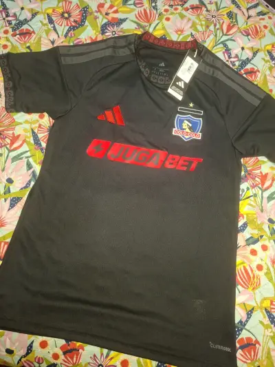 Camiseta deportiva Colo-Colo negra - miniatura 1