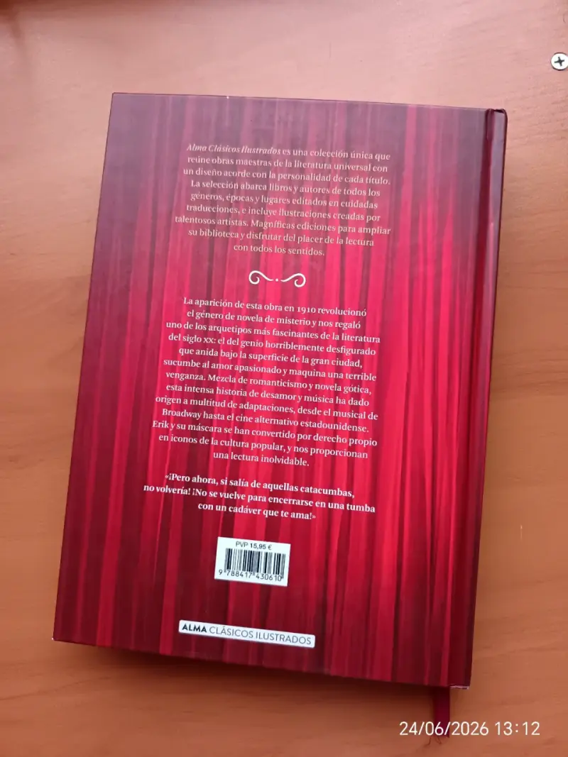 Libro El Fantasma de la Ópera - 4