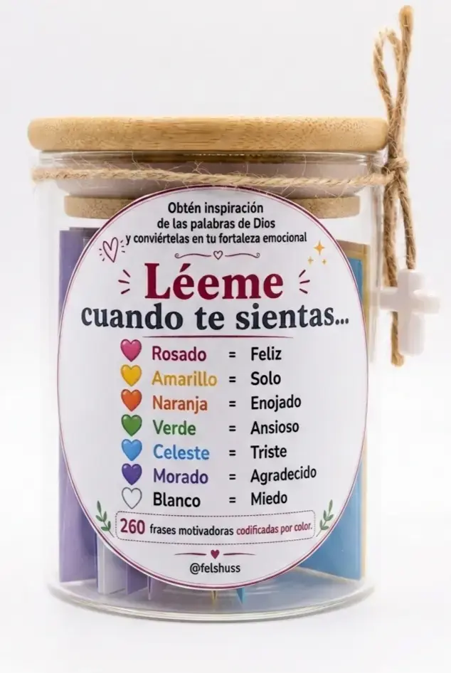 Frascos motivacionales de frases - 1