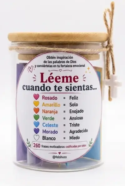Frascos motivacionales de frases - miniatura 1