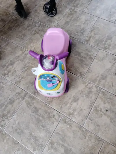 Montable infantil rosado y morado - miniatura 1