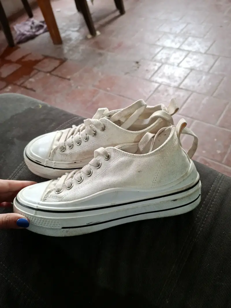 Zapatillas blancas casuales unisex - 2