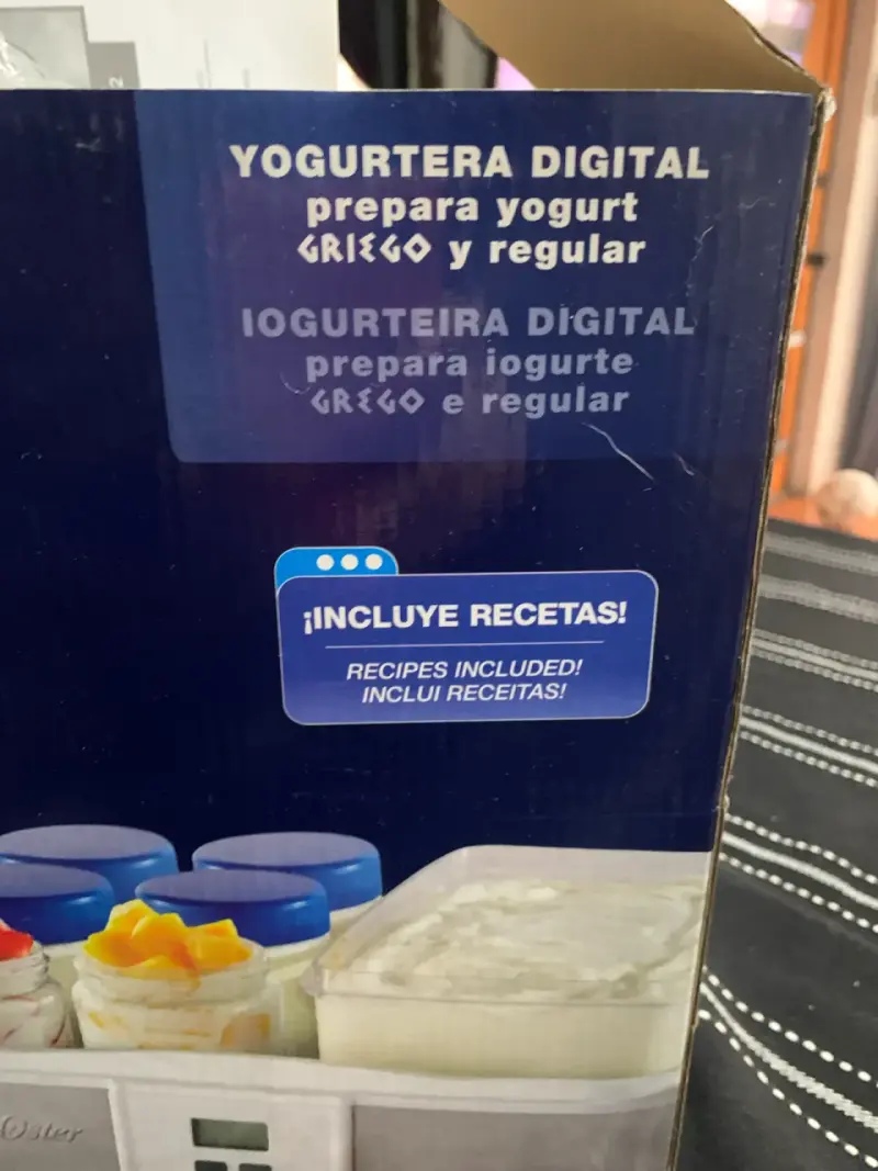 Yogurtera digital Oster nueva - 4