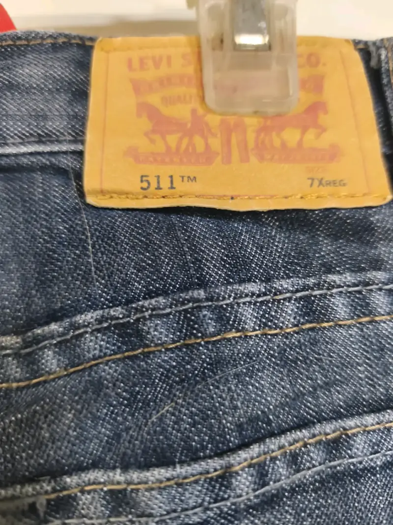 Jeans Levi's azul desgastado de niño - 3