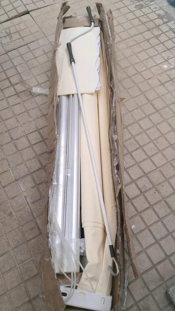 Toldo retráctil beige 3x2.5m - 3