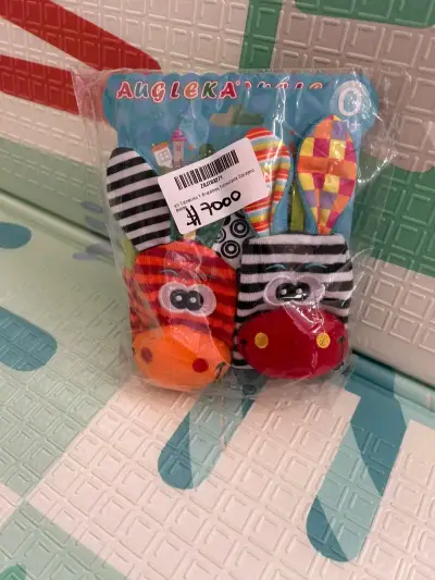 Set de calcetines y muñequeras para bebé - miniatura 1