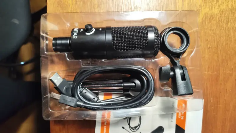 Micrófono USB condensador - 1