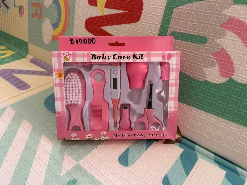 Kit de cuidado para bebé rosa