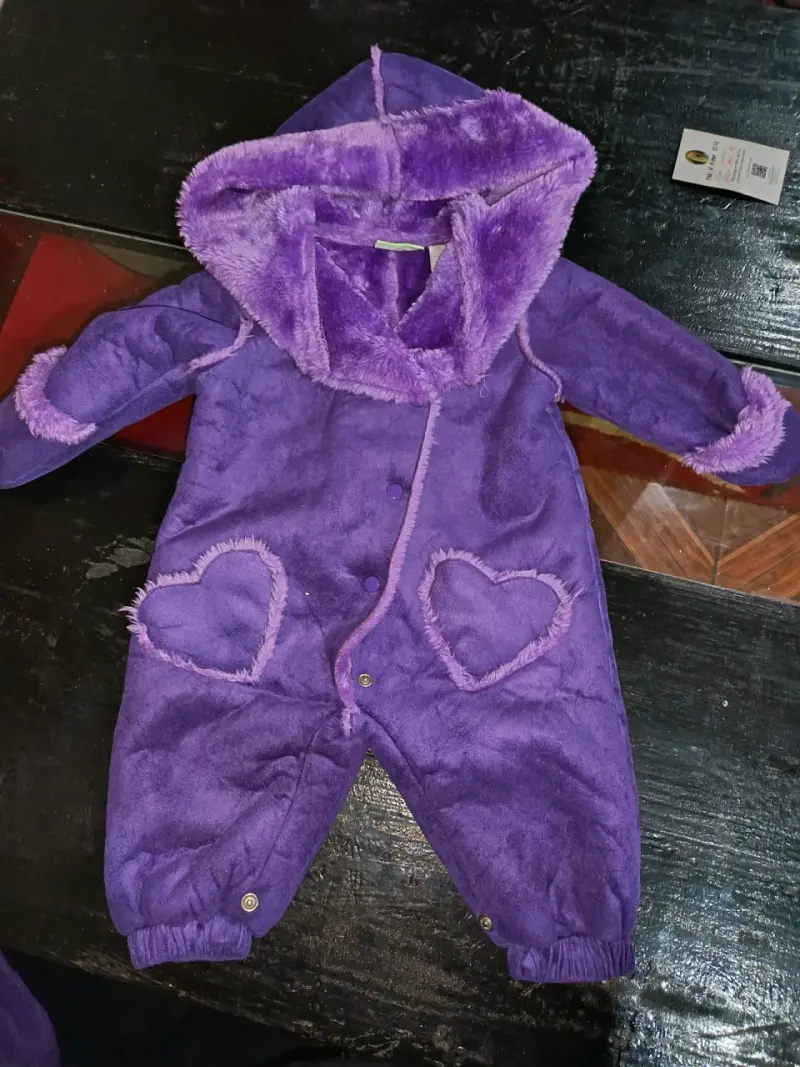 Enterito morado para bebé