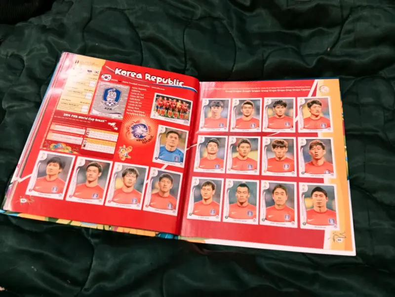 Album Corea del Sur Mundial 2014 - 1
