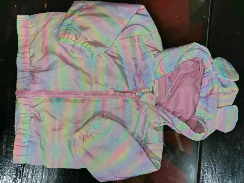 Corta viento infantil arcoíris