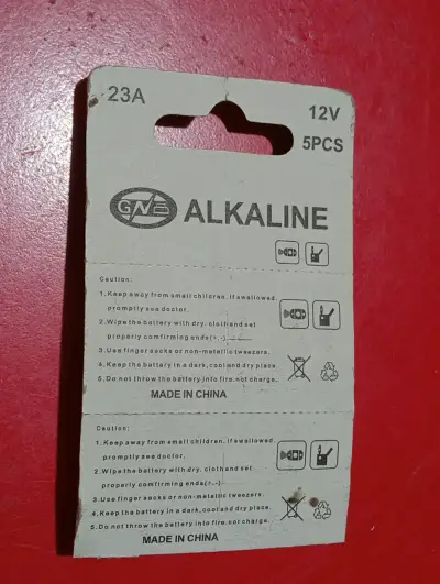 Pilas alcalinas 12V 23A - miniatura 2
